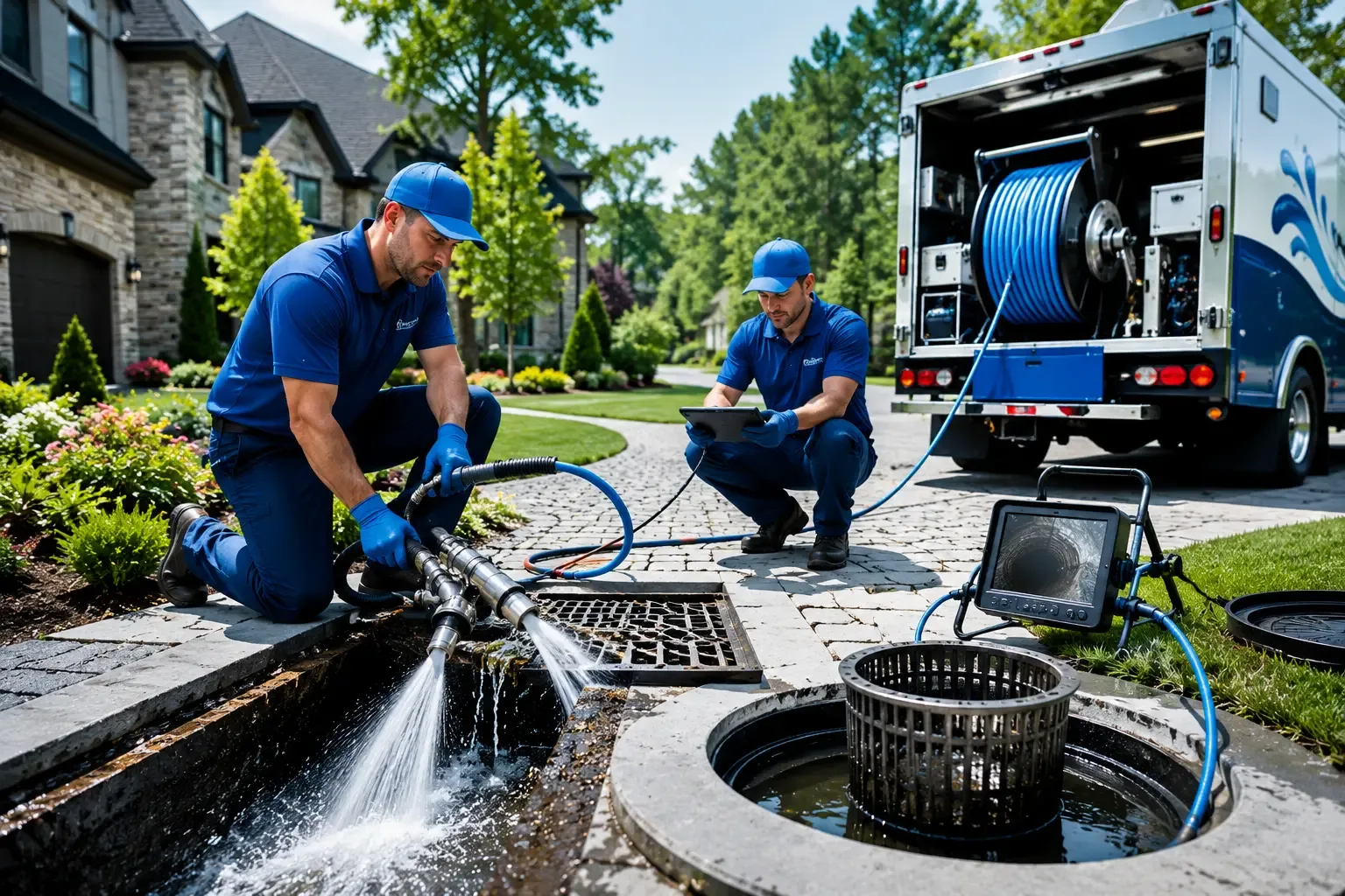 Local outdoor drain cleaning professionals in Kresgeville, PA