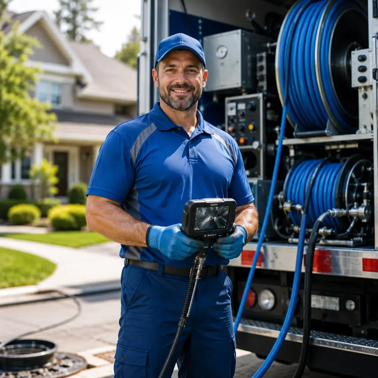 Local outdoor drain cleaning specialists in Kresgeville, PA